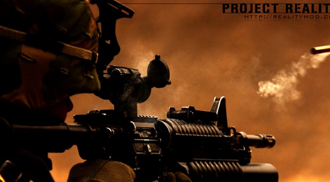 Entre Battlefield et Arma : Project Reality