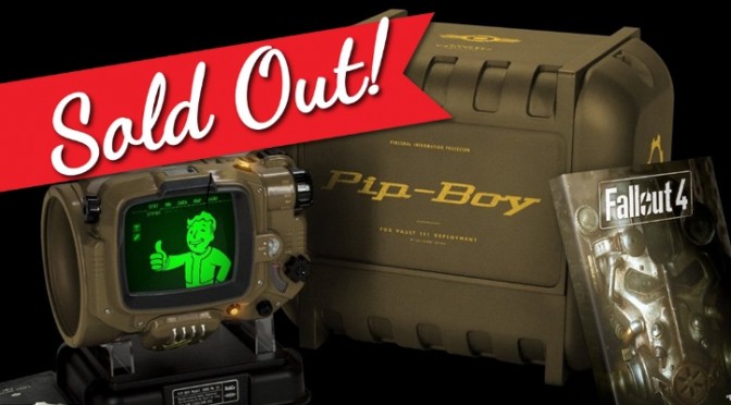 Fallout 4 – Pénurie de Pip Boy.